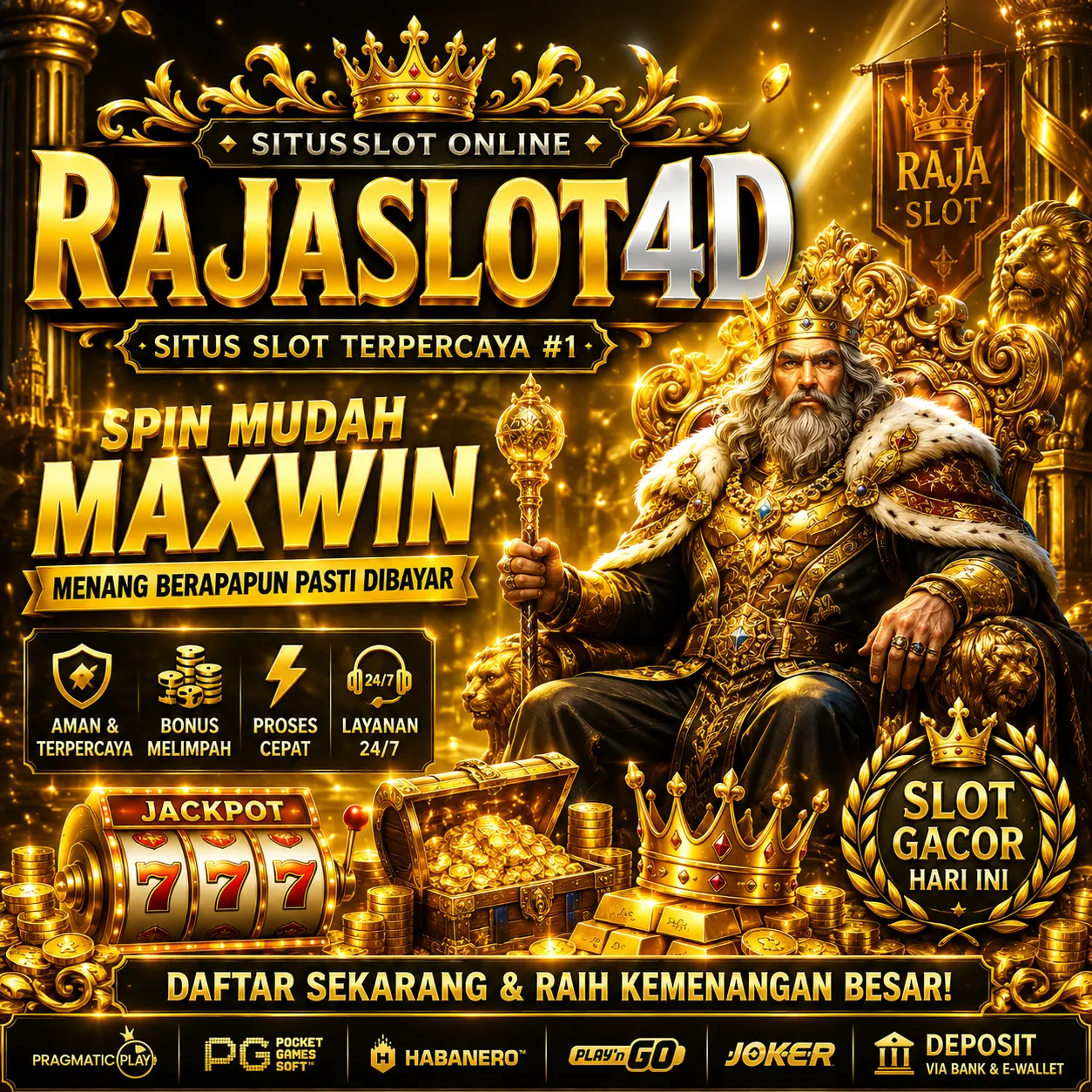 RAJASLOT4D Banner